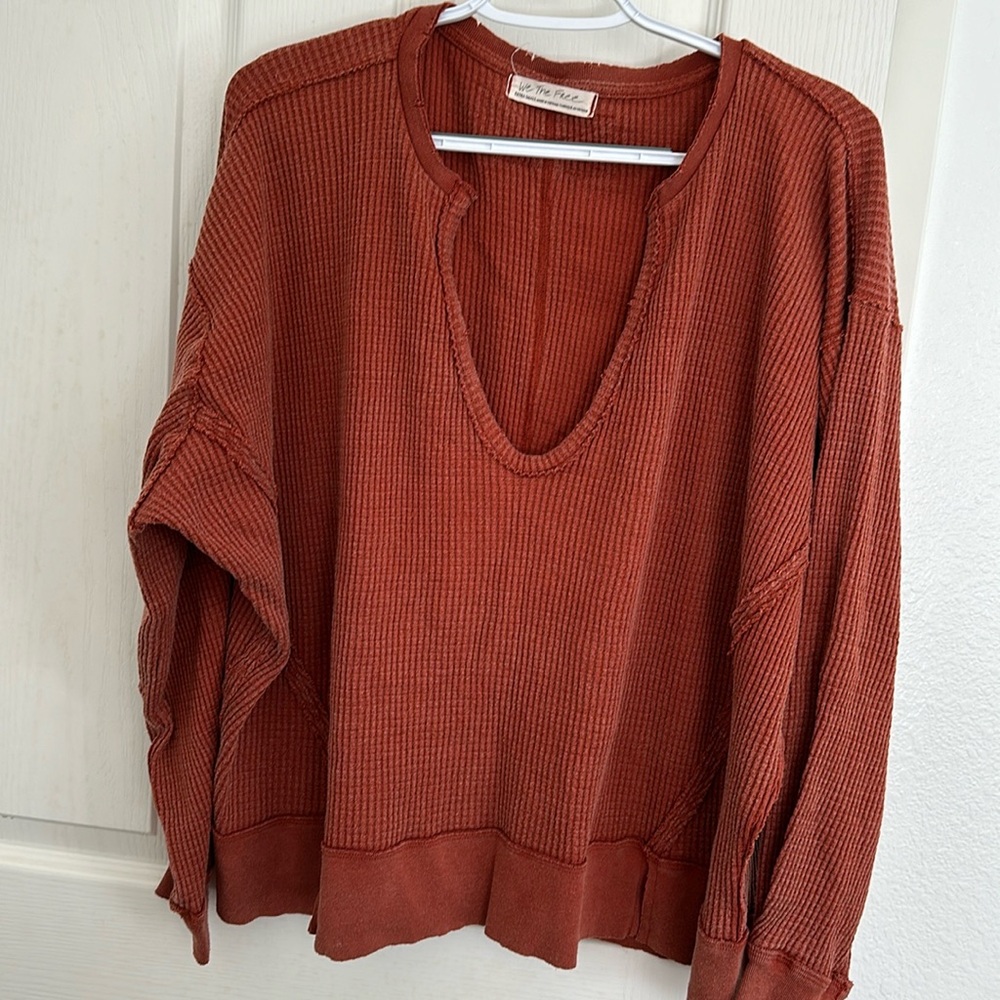 We the free oversized fall sweater size Xs
